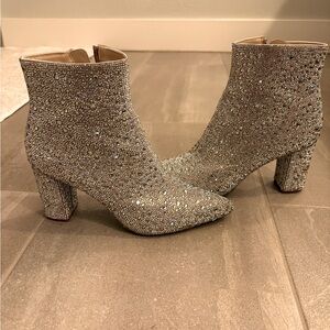 Women’s Betsey Johnson rhinestone boots